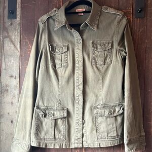 Massimo Khaki Utility Jacket